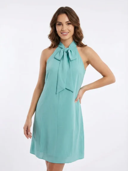 Vestido Lazo Aguamarina — foto 1