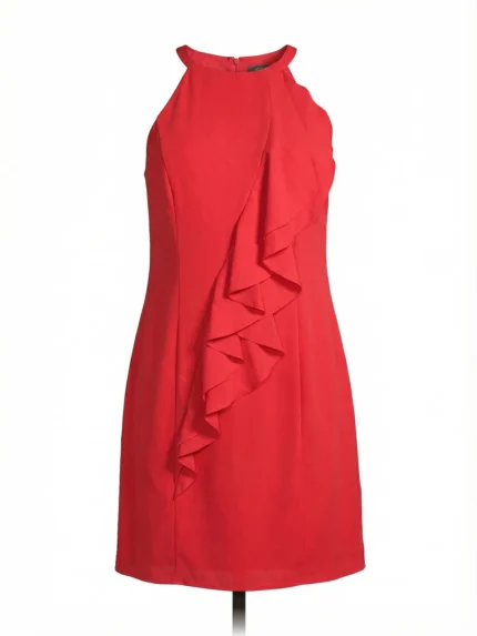 Vestido Rojo con Volante — foto 2