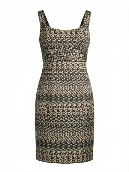 Vestido Tejido Animal Print — foto 2