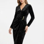 Vestido Terciopelo Negro — foto 1