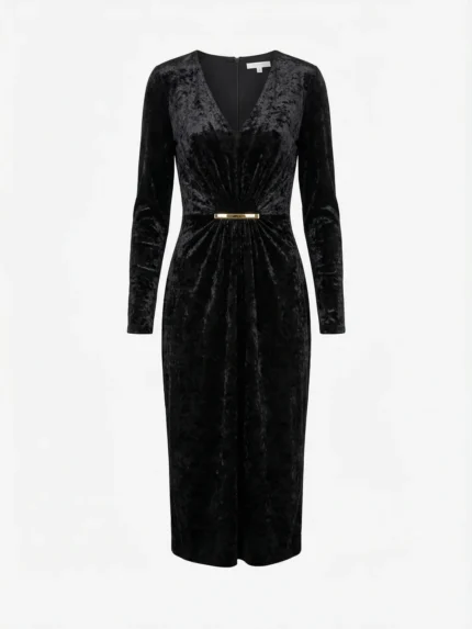 Vestido Terciopelo Negro — foto 2