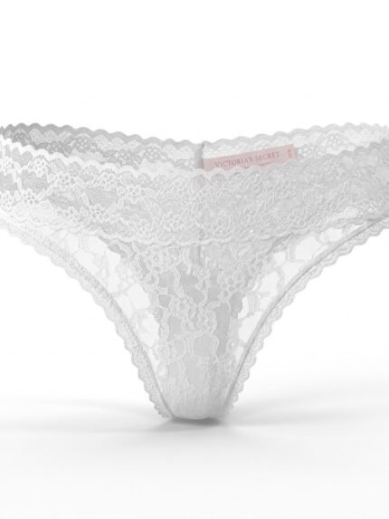 Calzón Victoria’s Secret Blanco — XS — fantasma frente