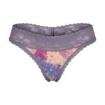 Calzón Victoria’s Secret Lila tie-dye — XS — fantasma frente