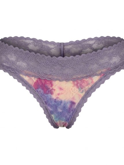 Calzón Victoria’s Secret Lila tie-dye — XS — fantasma frente