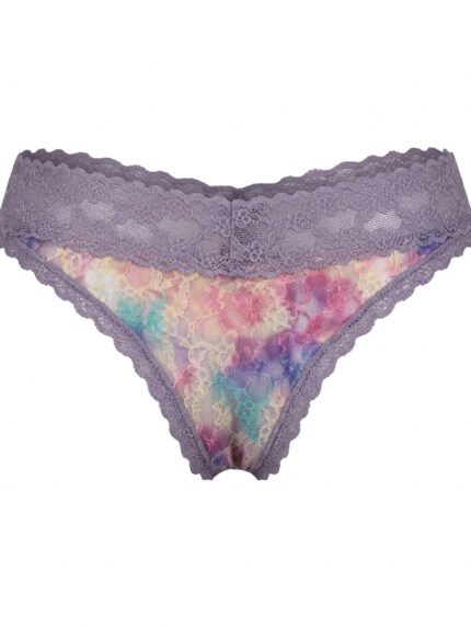 Calzón Victoria’s Secret Lila tie-dye — XS — fantasma espalda