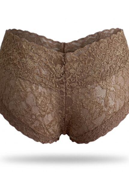 Calzón Victoria’s Secret Dorado moca — XS — fantasma espalda