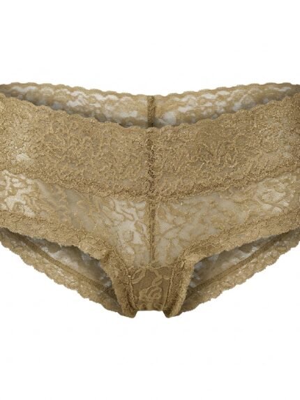 Calzón Victoria’s Secret Champagne oliva dorado — XS — fantasma frente