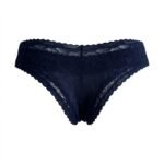 Calzón Victoria’s Secret Azul marino — XS — fantasma frente