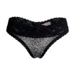 Calzón Victoria’s Secret Animal print gris — XS — fantasma frente