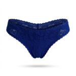 Calzón Victoria’s Secret Azul rey — XS — fantasma frente