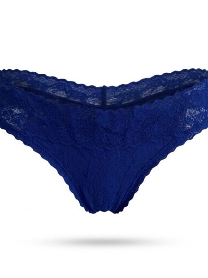 Calzón Victoria’s Secret Azul rey — XS — fantasma frente