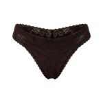 Calzón Victoria’s Secret Chocolate — XS — fantasma frente