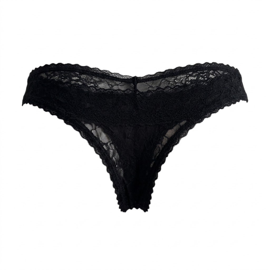 daytemis-xs-20261017-p20-negro-3-fantasma-frente Calzón Victoria’s Secret Negro — XS — fantasma frente
