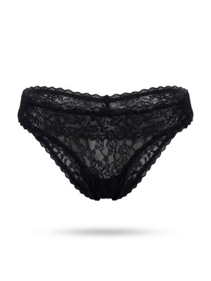 Calzón Victoria’s Secret Negro — XS — fantasma espalda