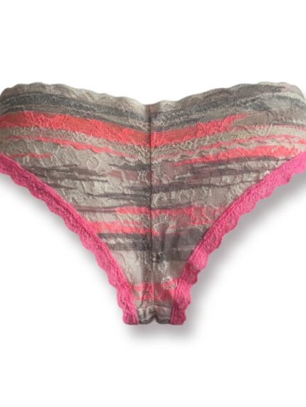Calzón Victoria’s Secret Rayas rosa — XS — fantasma espalda